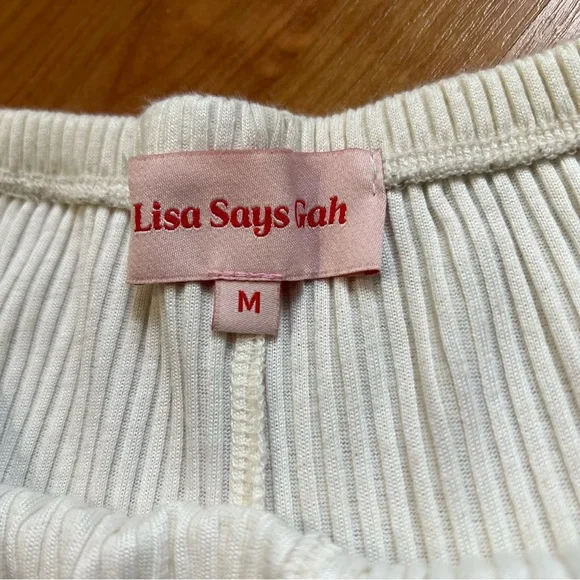 Lisa Says Gah Mia Shorts in Oat Milk - Picture 7 of 9